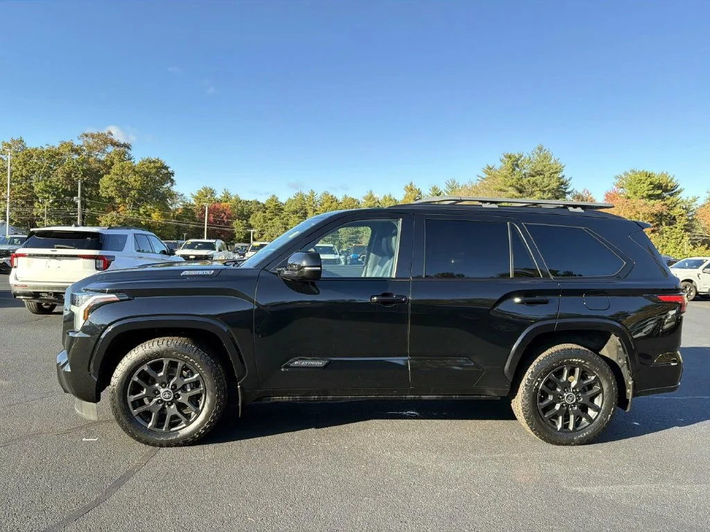 Used 2024 Midnight Black Metallic Toyota Platinum image 6