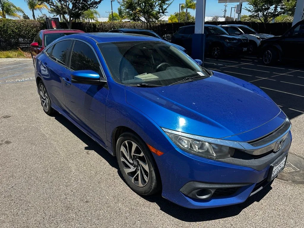 Used 2016 Blue Honda EX image 6