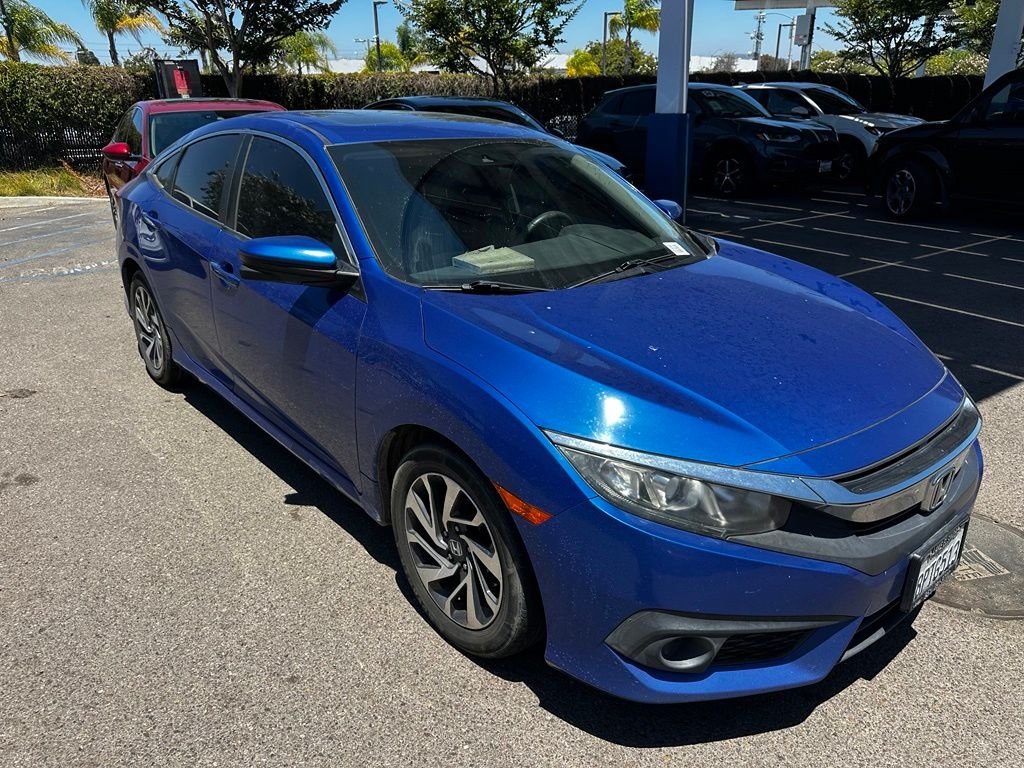 Used 2016 Aegean Blue Metallic Honda EX image 6