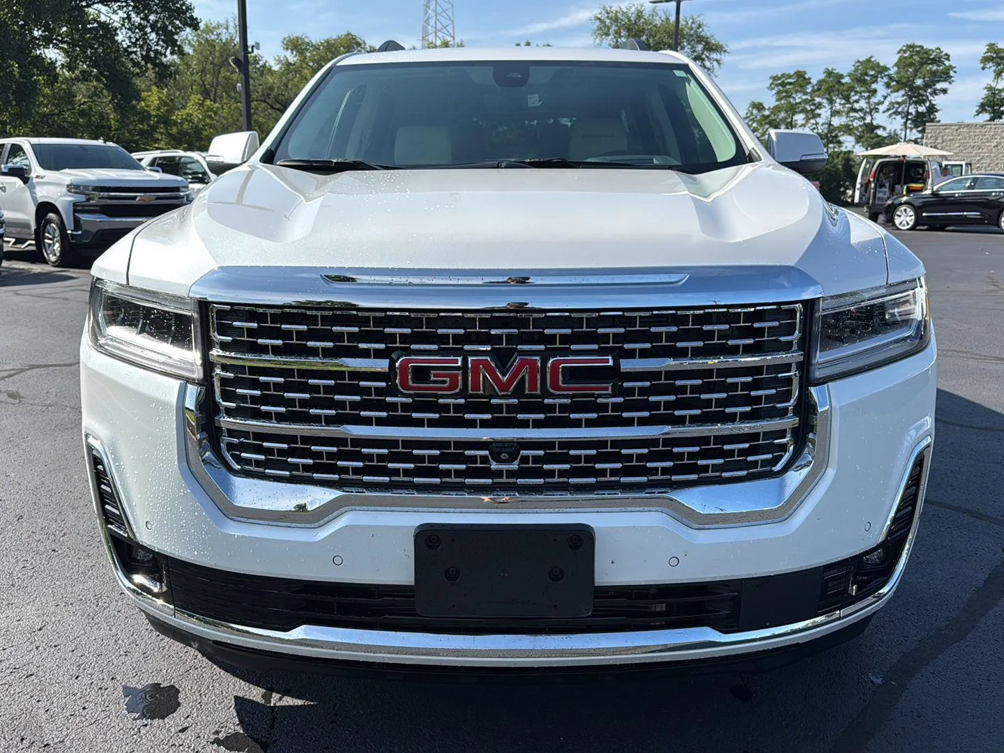 Used 2020 WHITE FROST TRICOAT GMC Denali image 8