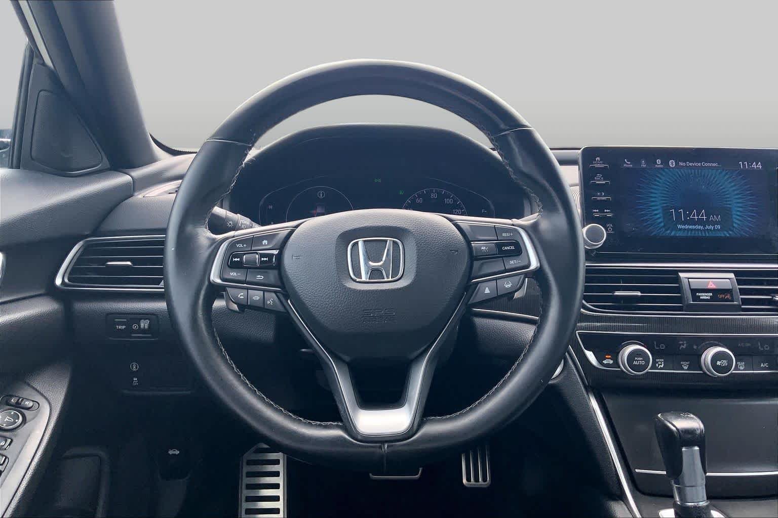 Used 2022 Platinum White Pearl Honda Sport image 6