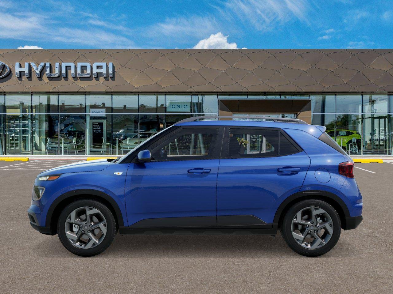 New 2026 Blue Hyundai SEL image 3