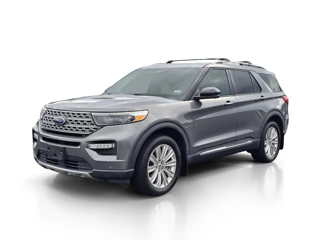 Used 2021 Carbonized Gray Ford Limited image 1