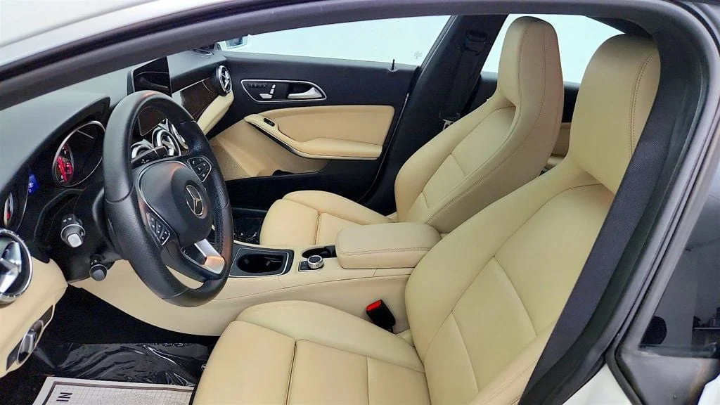 Used 2018 Polar White Mercedes-Benz CLA 250 Coupe w/ Blind Spot Assist, KEYLESS GO & 18