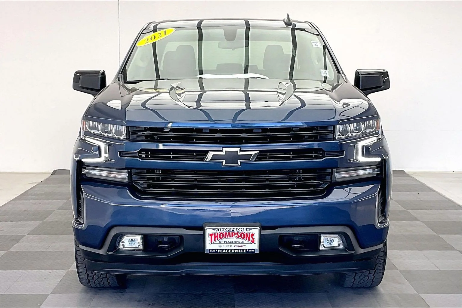 Used 2021 Northsky Blue Metallic Chevrolet RST image 2