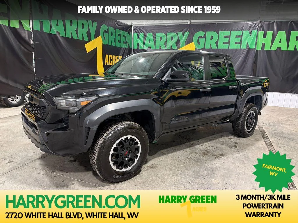 Used 2024 Black Toyota TRD Off Road image 1