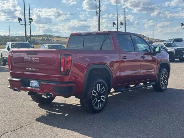 Used 2023 Volcanic Red Tintcoat GMC AT4 image 5