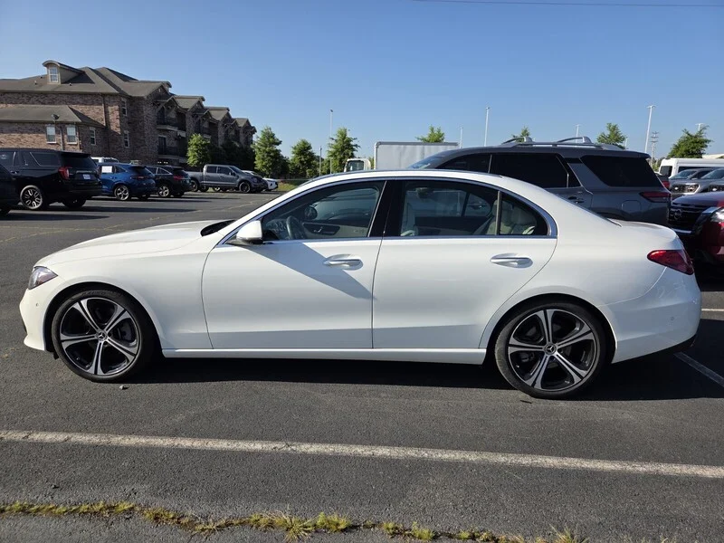 Used 2025 WHITE MERCEDES-BENZ C 300 4MATIC® SEDAN image 8