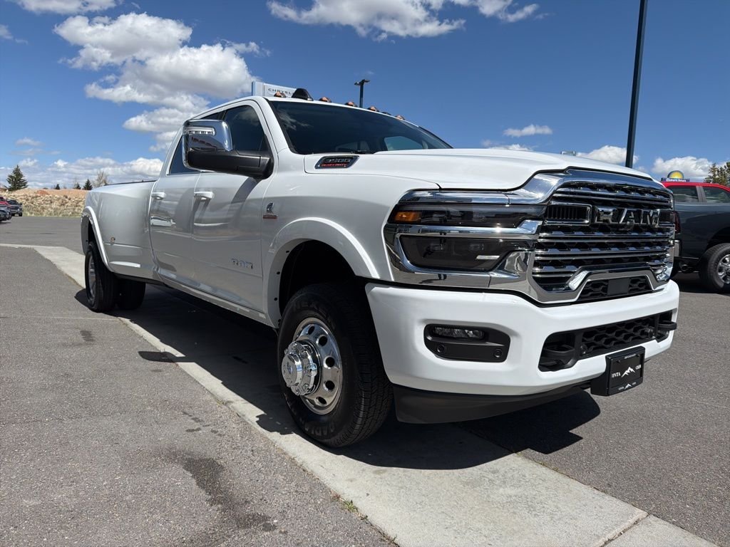 New 2026 Bright White Clear-Coat Exterior Paint RAM Limited Longhorn image 13