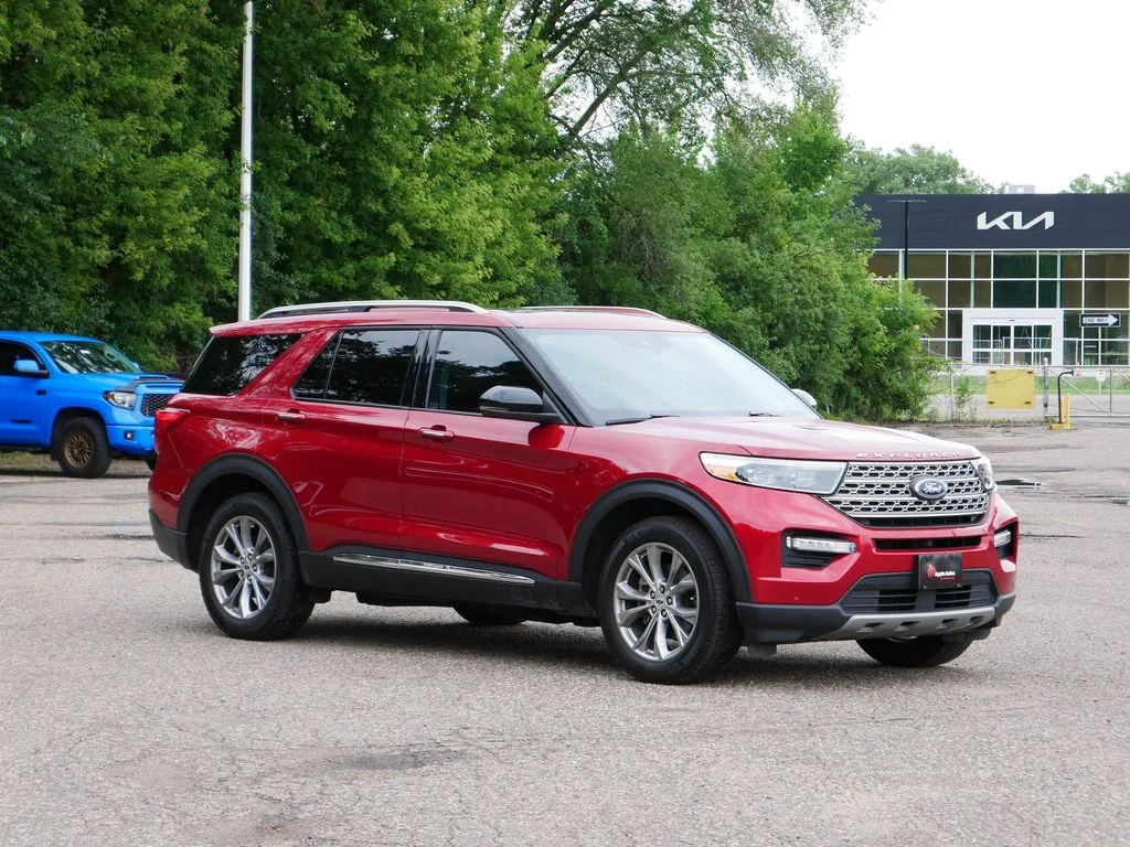 Certified Used 2023 Red Ford Limited image 1