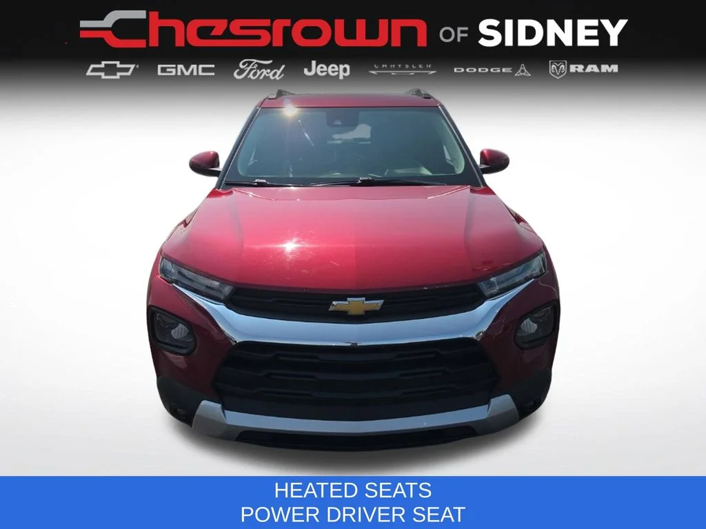 Used 2021 Chevrolet Trailblazer LT with VIN KL79MPS2XMB017107 for sale in Sidney, OH