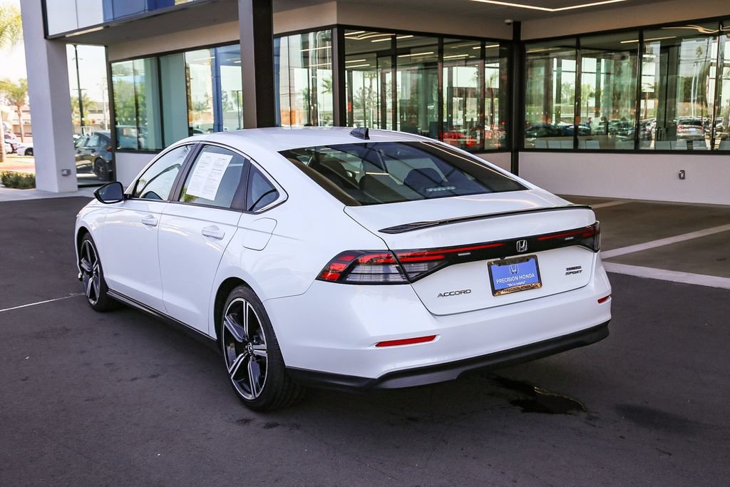 Certified Used 2024 Platinum White Pearl Honda HYBRID SPORT image 32