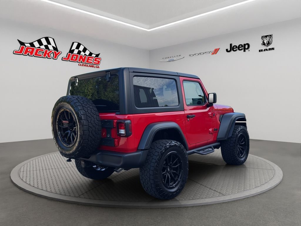 Used 2024 Firecracker Red Clearcoat Jeep Sport S image 11