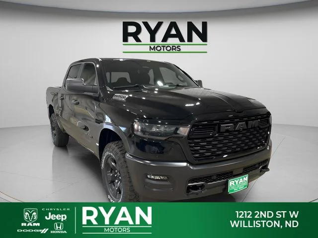 New 2026 Diamond Black Crystal Pearl-Coat Exterior Paint RAM Warlock image 1
