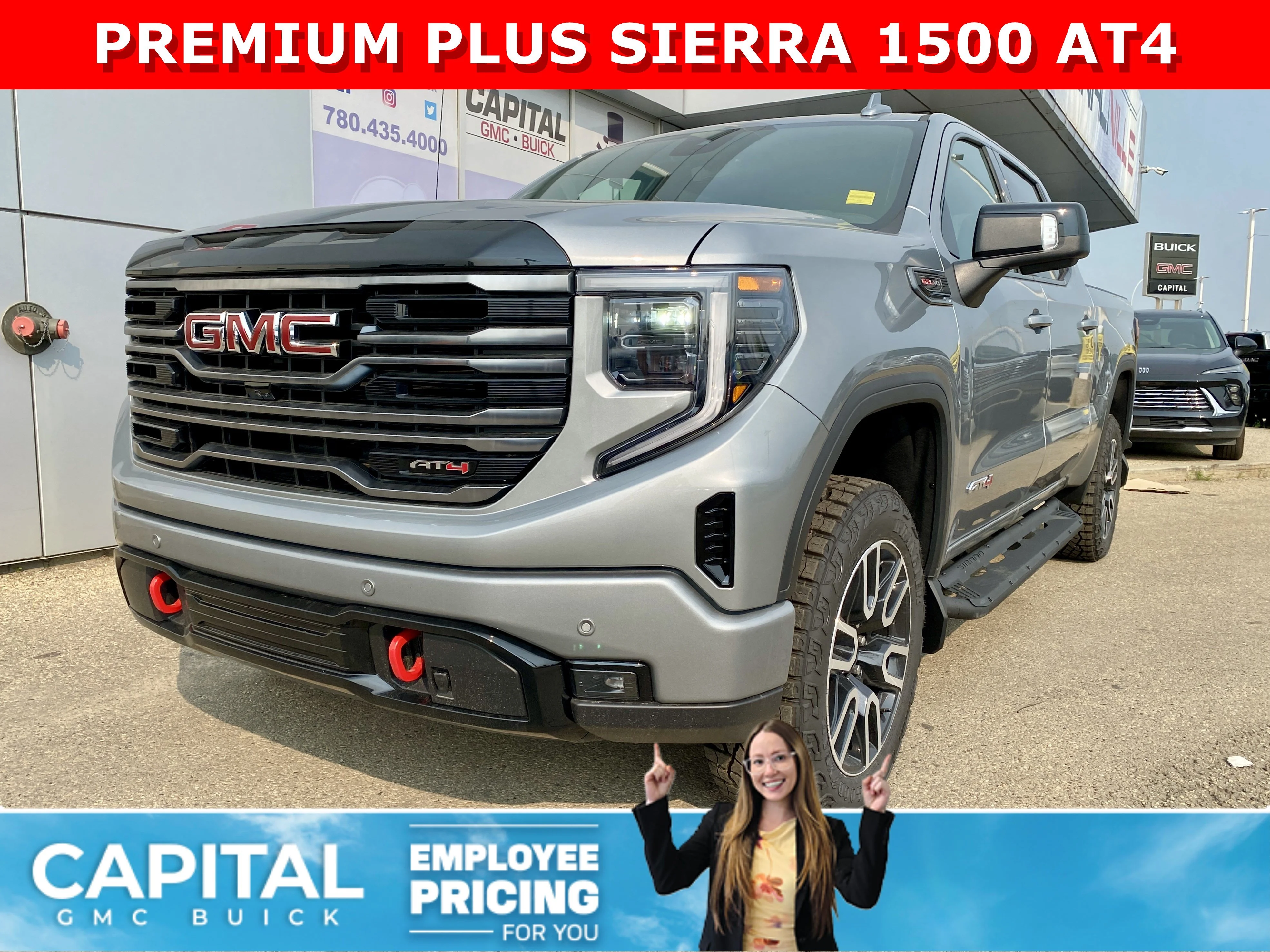 New 2026 STERLING METALLIC GMC AT4 image 1