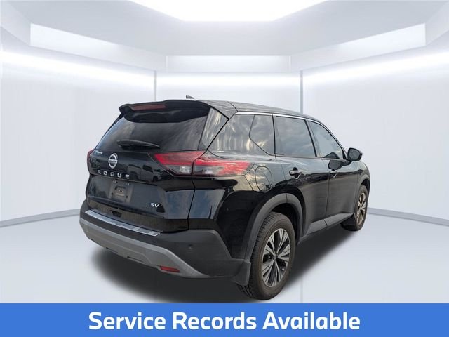 Used 2021 Black Nissan SV image 2