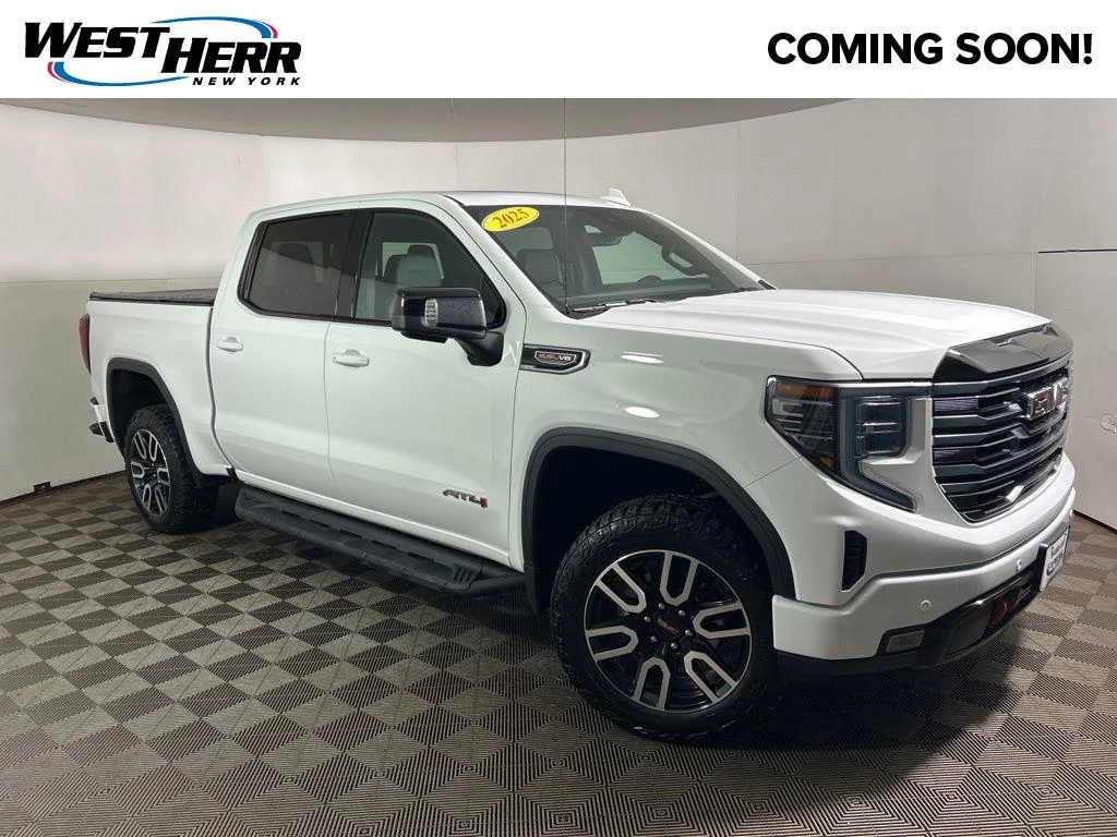Used 2025 Summit White GMC AT4 image 1