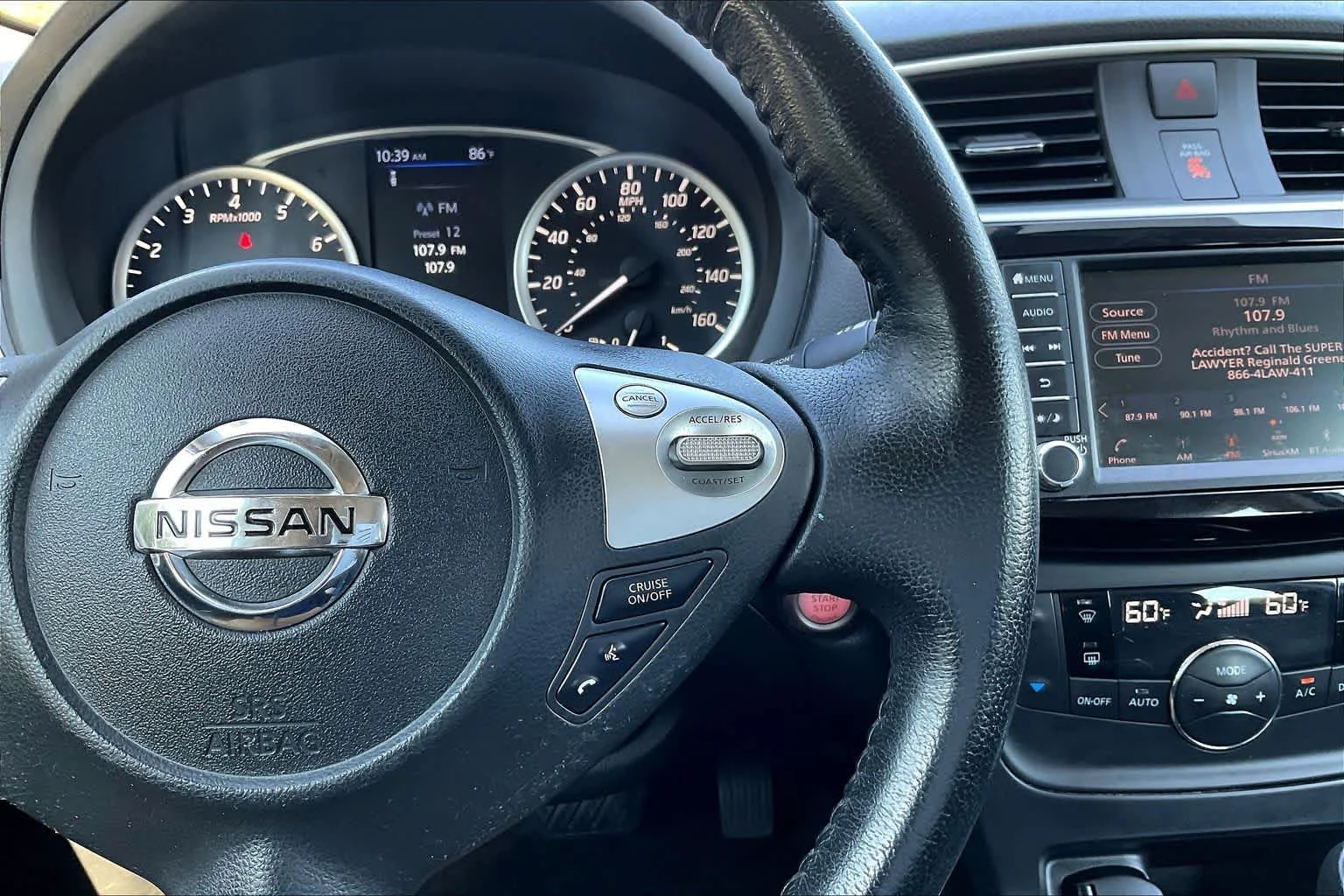 Used 2019 Brilliant Silver Metallic Nissan SV image 24
