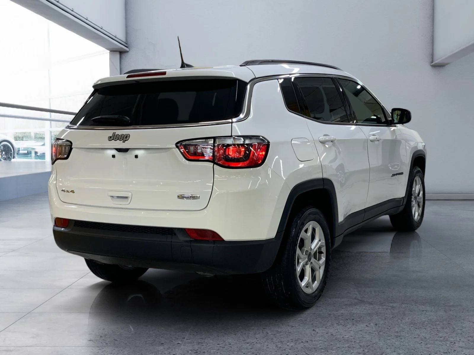 New 2026 Bright White Jeep North image 5