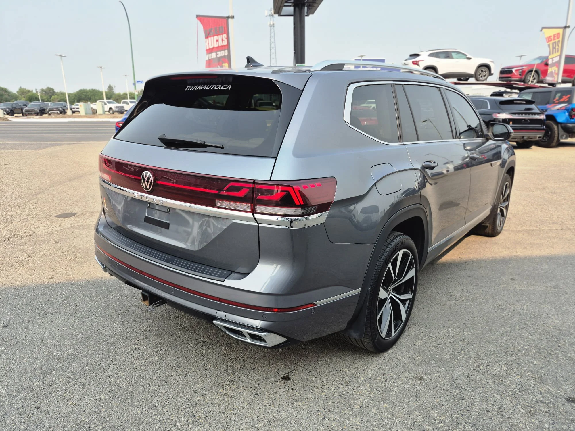 Certified Used 2024 Platinum Gray Metallic Volkswagen Execline AWD*7 Pass | Adaptive Cruise | Remote Start | Nav | 360 Cam | Cooled Leather | Pano Roof image 14
