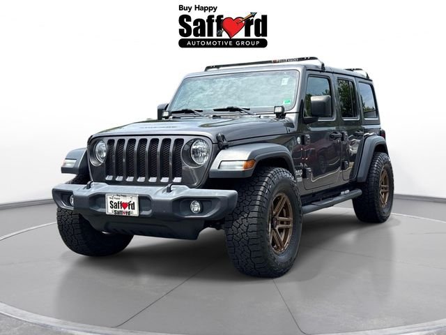Used 2018 Gray Jeep Unlimited Sport S image 1