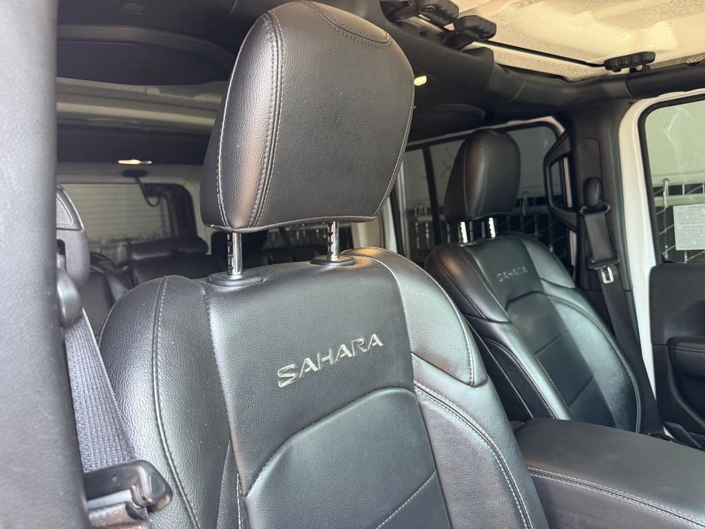 Used 2022 White Jeep Unlimited Sahara 4xe image 16