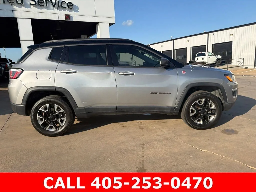 Used 2017 Jeep All-New Compass Trailhawk with VIN 3C4NJDDBXHT631021 for sale in Perry, OK