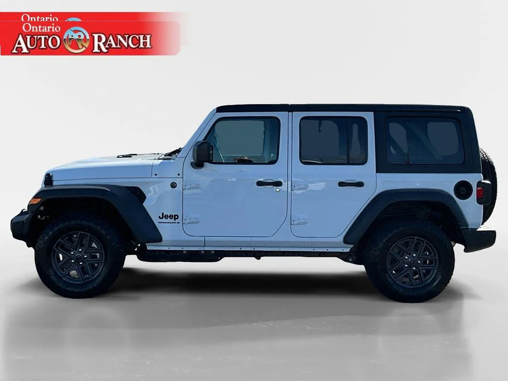 New 2026 Bright White Clearcoat Jeep Sport image 2