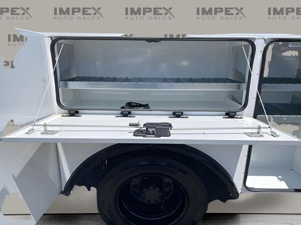 Used 2024 White Chevrolet Utility Body 12 Foot STHAL image 50