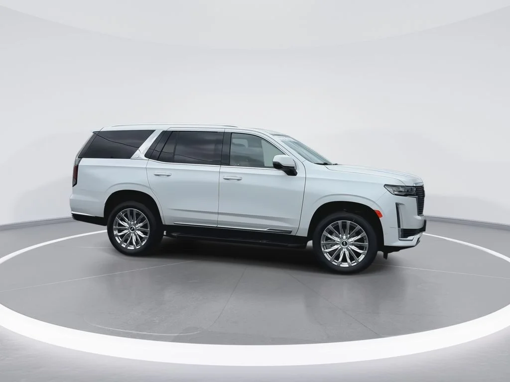 Used 2023 White Cadillac Premium Luxury image 9