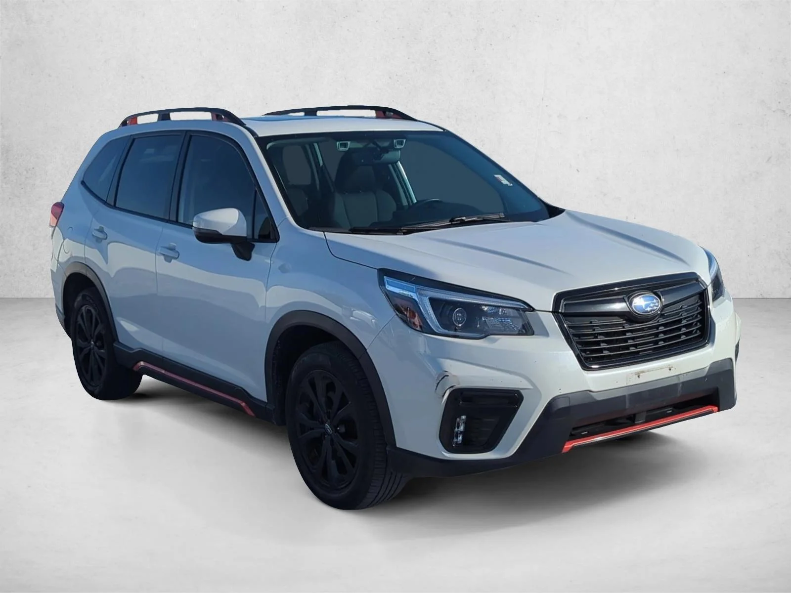 Used 2021 Crystal White Pearl Subaru Sport image 3