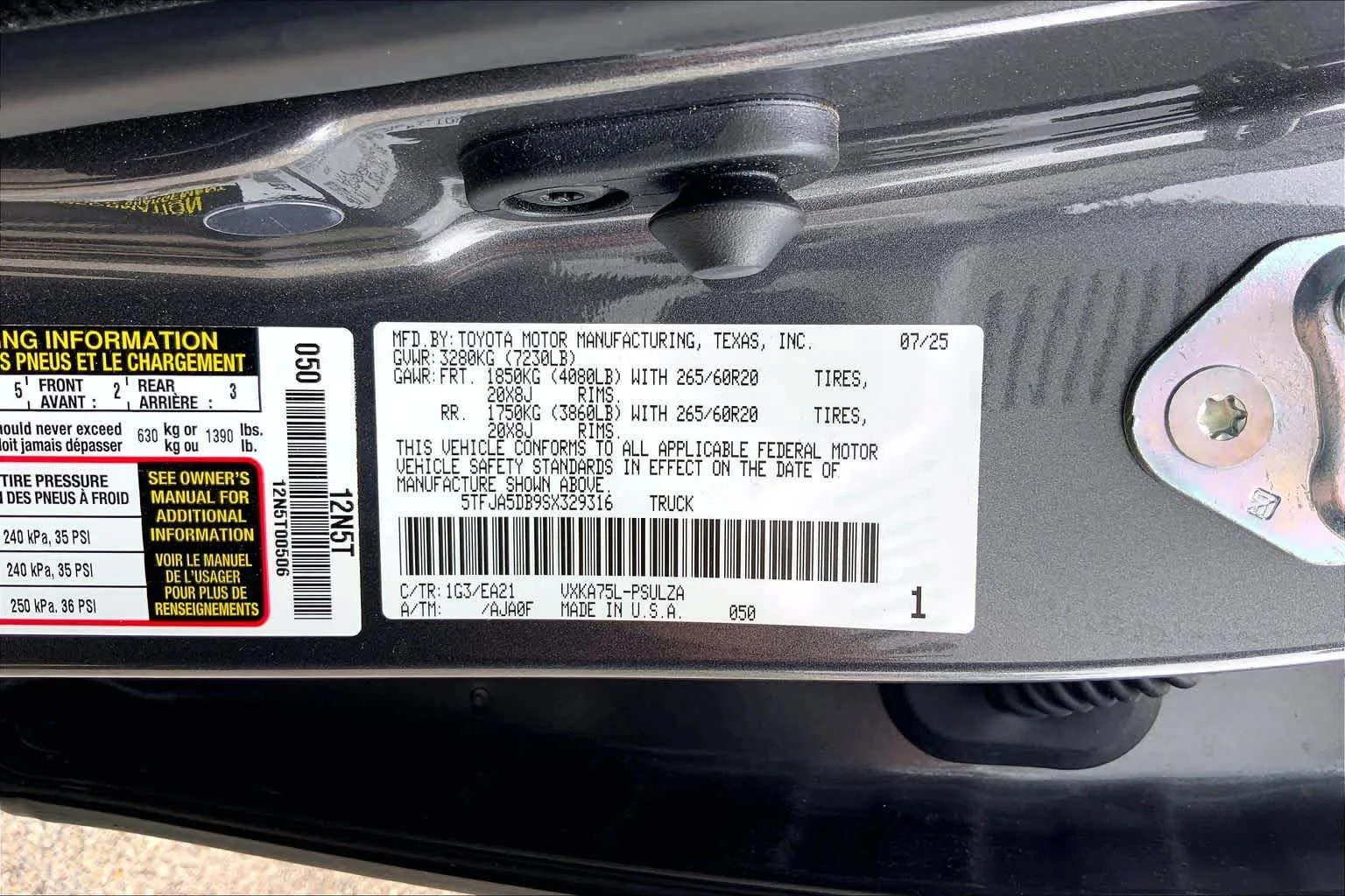 Used 2025 Magnetic Gray Metallic Toyota Limited image 36