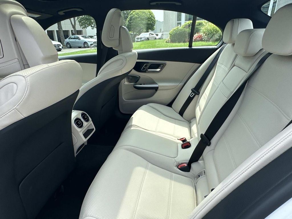 Certified Used 2024 MANUFAKTUR Moonlight White Metallic Mercedes-Benz C 300 image 14