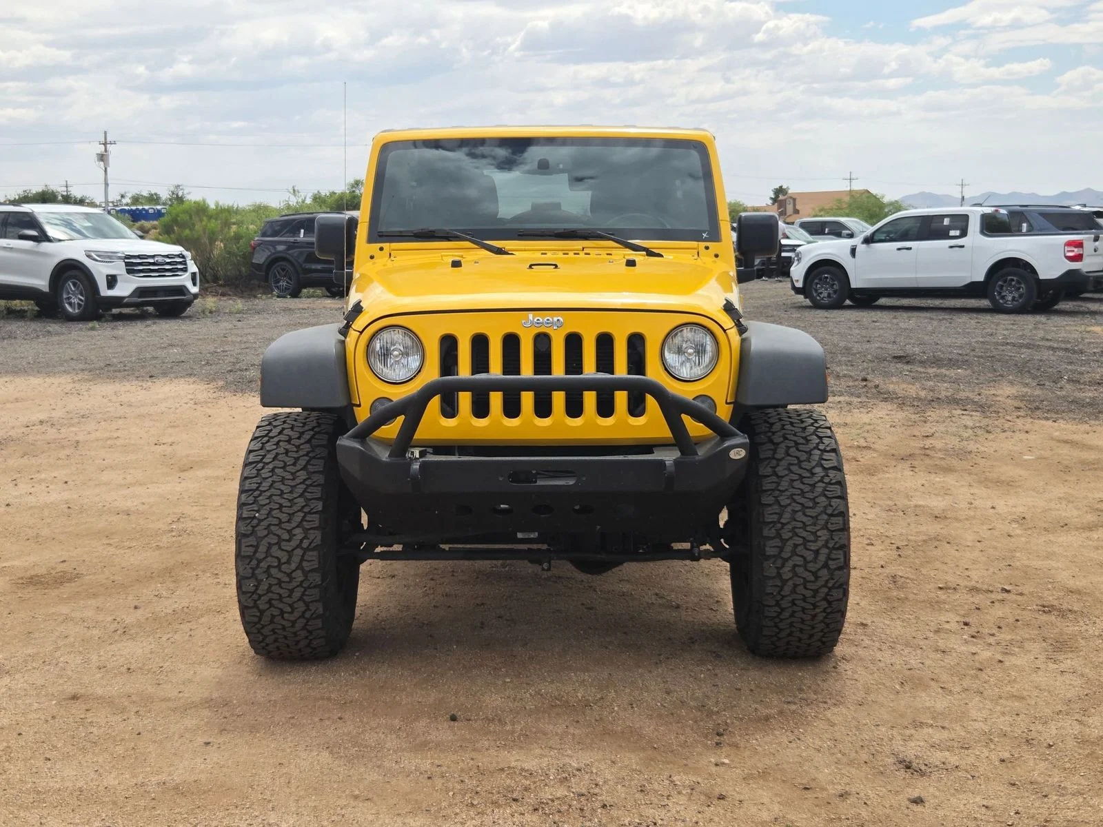 Used 2015 Jeep Wrangler Unlimited Rubicon with VIN 1C4BJWFG7FL675560 for sale in Oracle, AZ