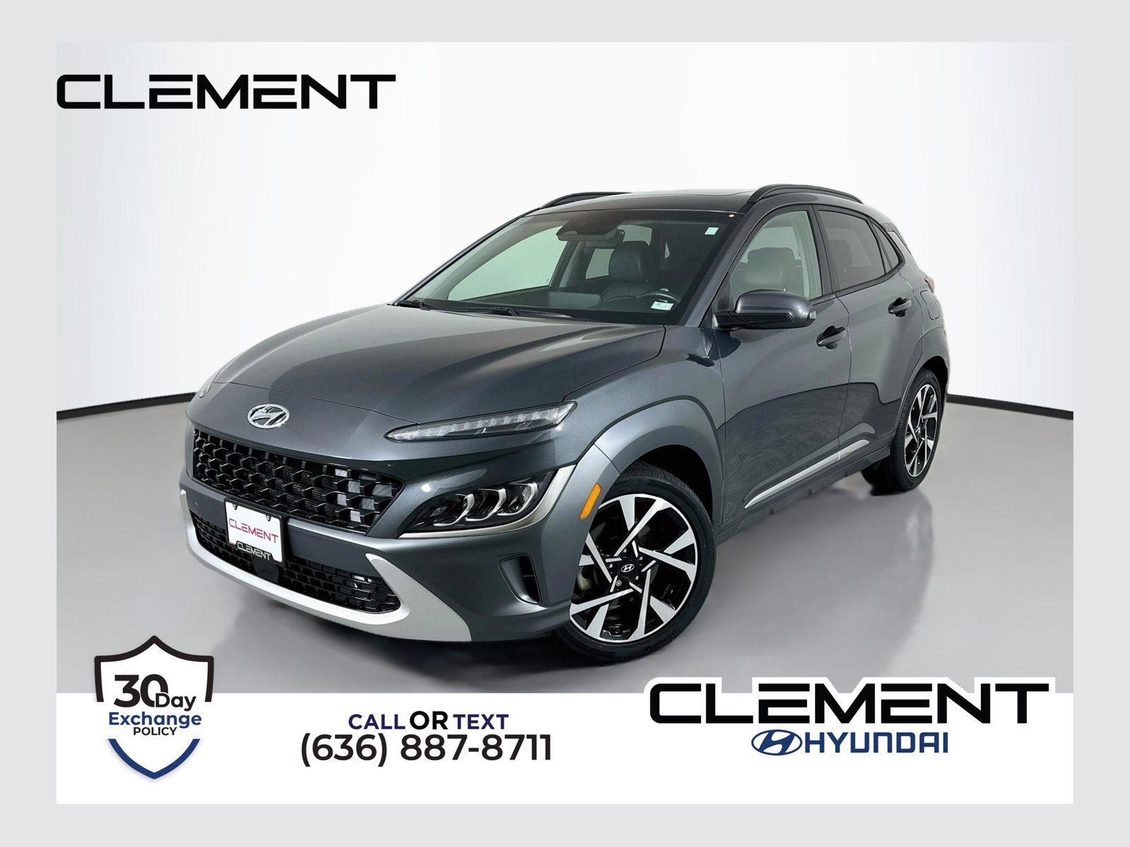 Certified Used 2022 Gray Hyundai Limited image 1