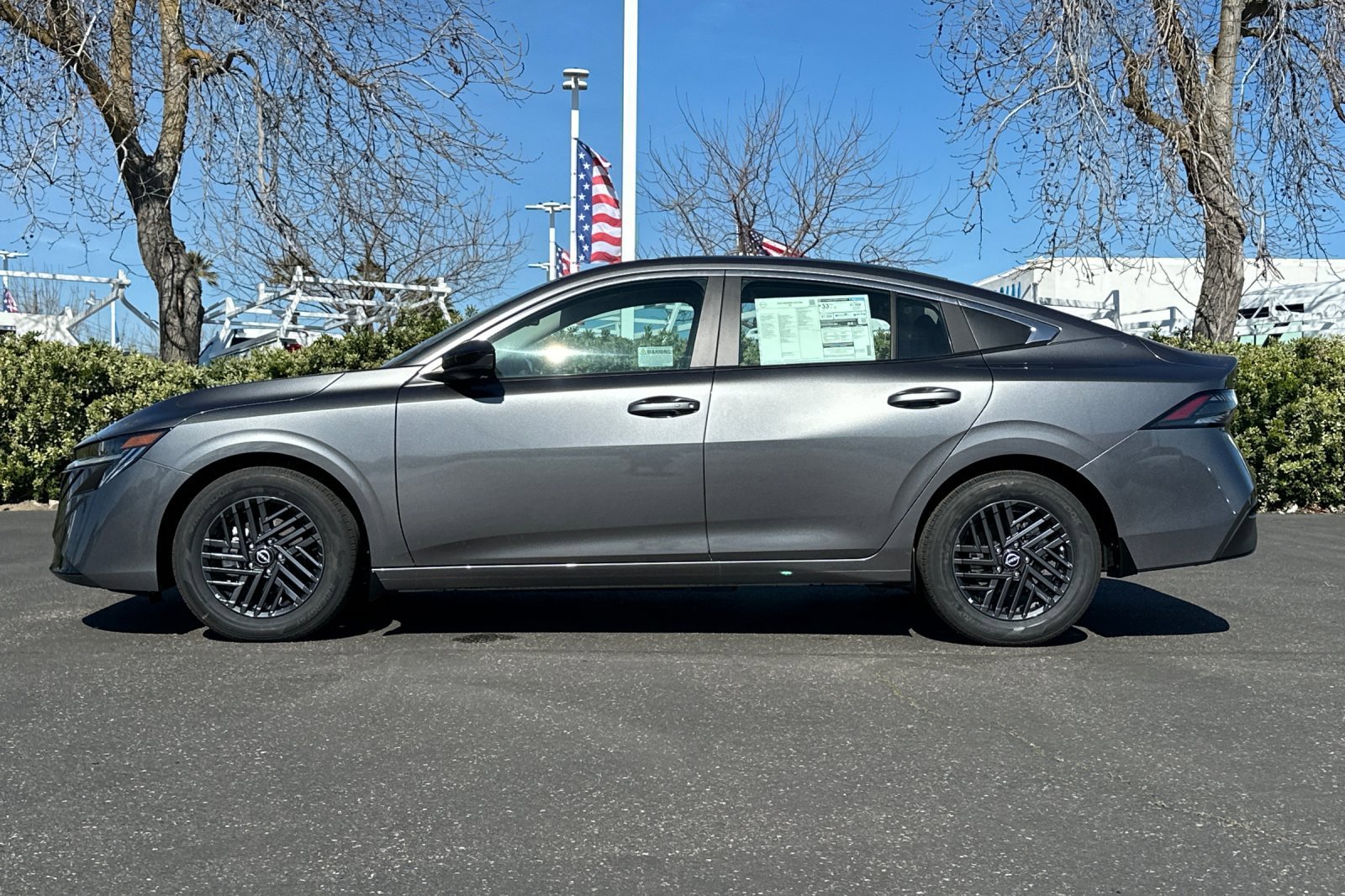 New 2026 Gun Metallic Nissan SV image 7