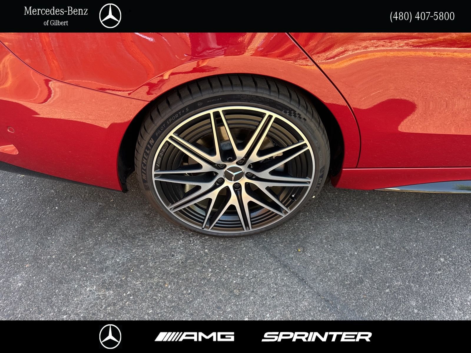 New 2026 MANUFAKTUR Patagonia Red Metallic Mercedes-Benz C 43 AMG® image 6