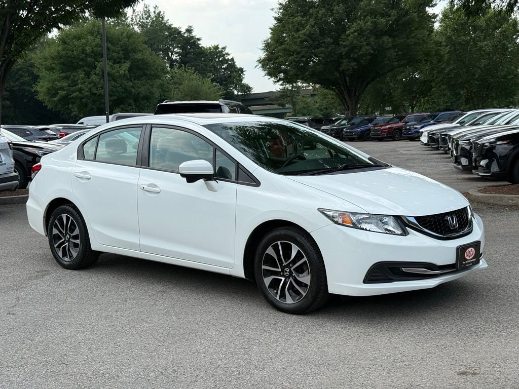Used 2015 Taffeta White Honda EX image 1