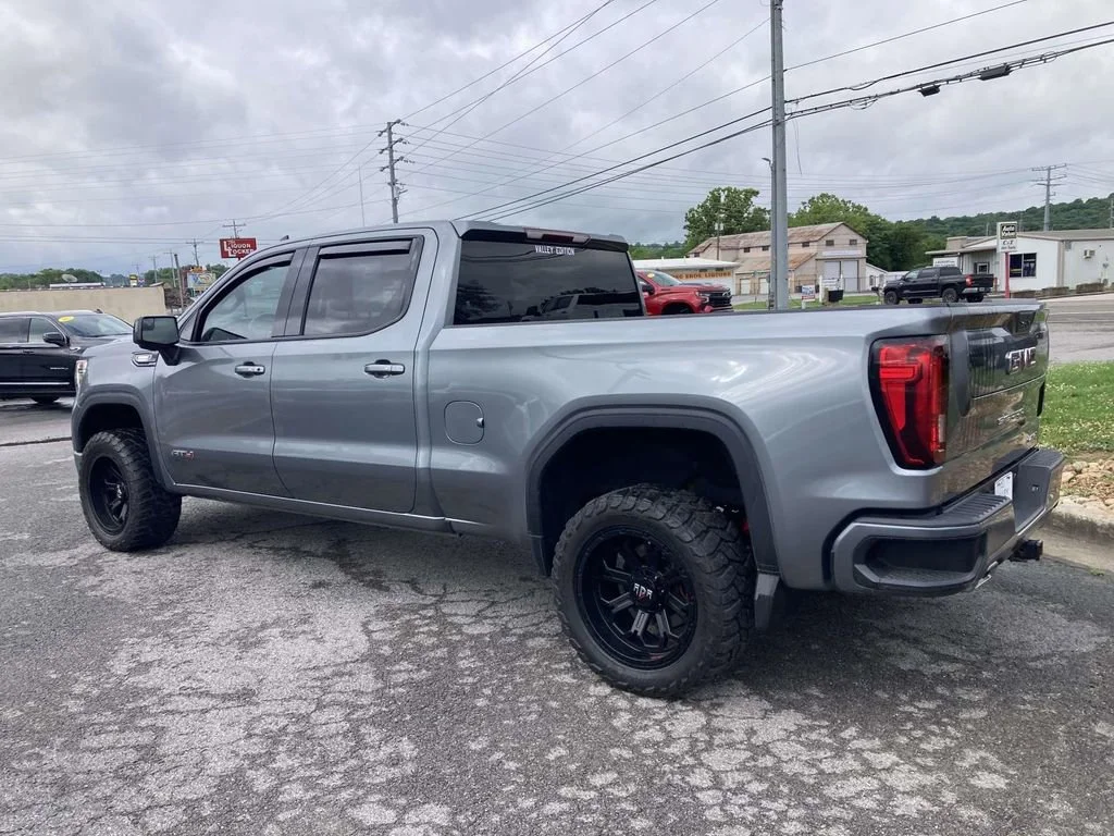 Used 2021 Satin Steel Metallic GMC AT4 image 6