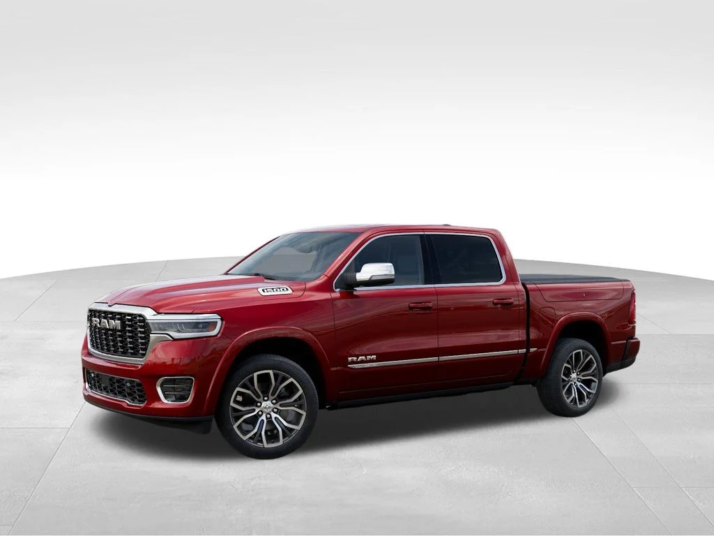 New 2026 Molten Red Pearl-Coat Exterior Paint RAM Tungsten image 2