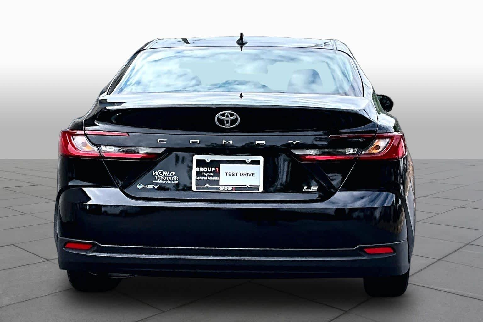 Used 2025 Midnight Black Metallic Toyota LE image 9