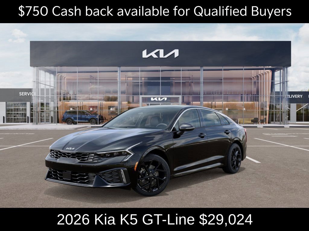New 2026 Aurora Black Kia GT-Line image 2