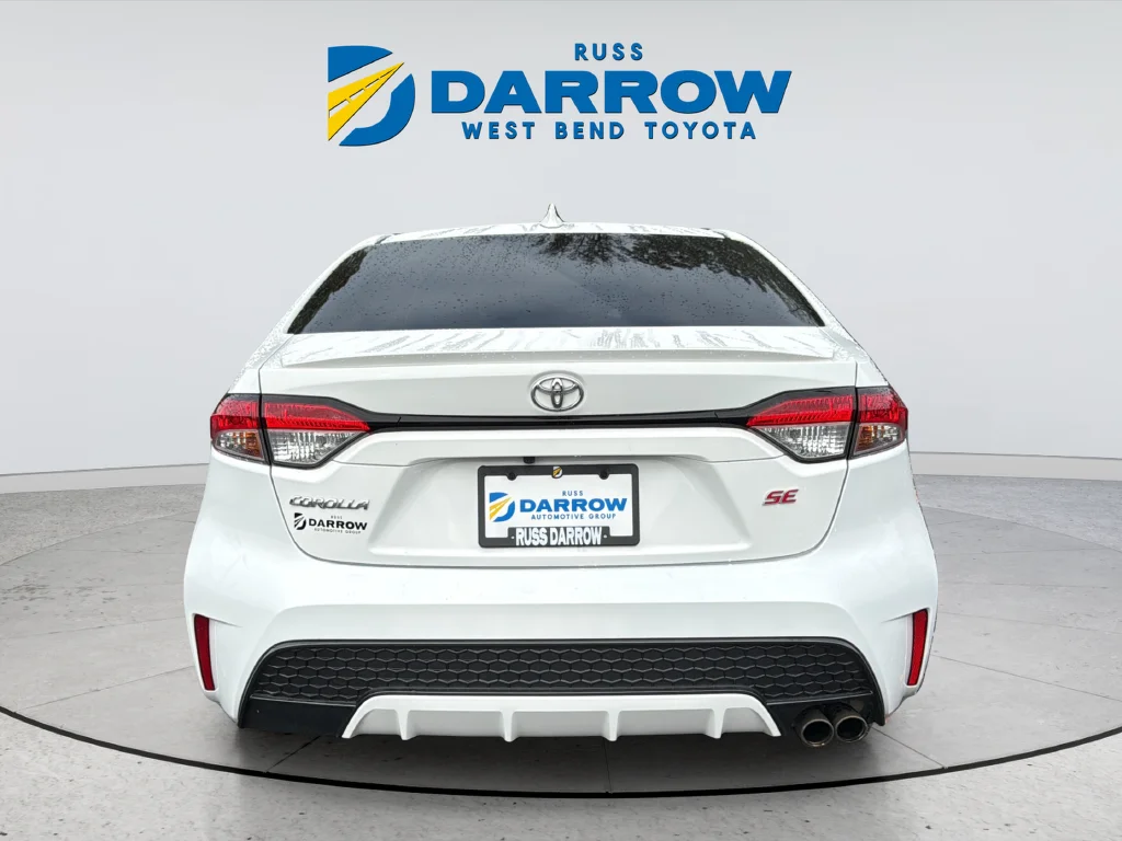 Used 2021 White Toyota SE image 7