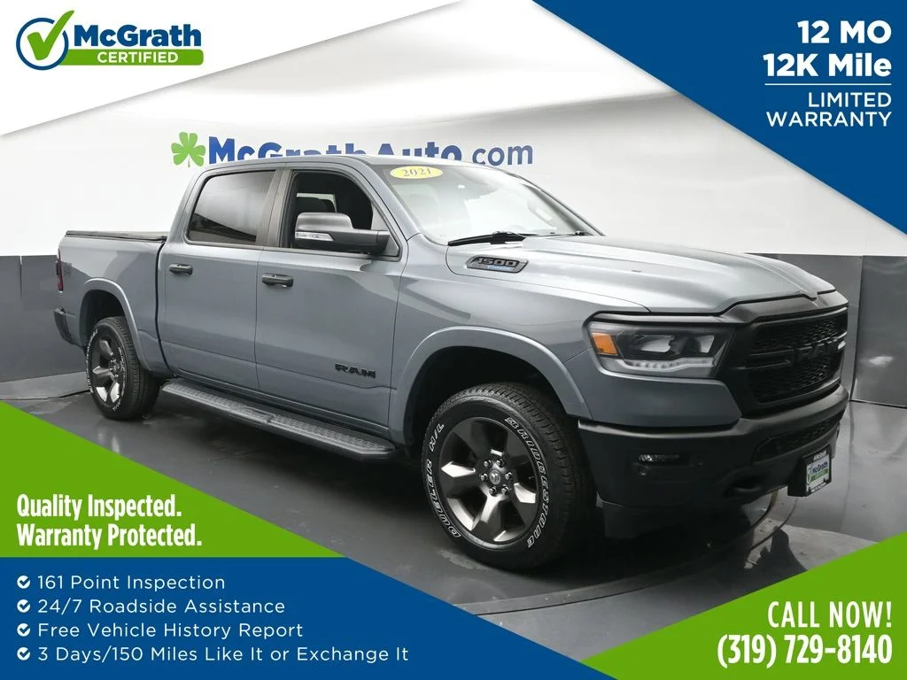 2021 RAM 1500 Big Horn/Lone Star 4x4 Crew Cab 5'7's photo