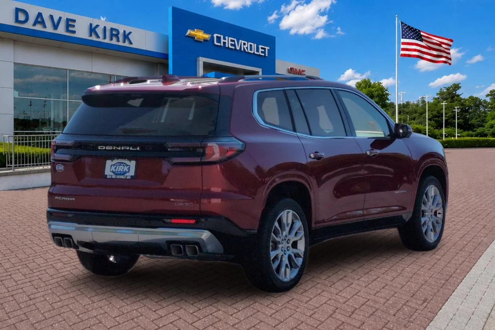 New 2026 Volcanic Red Tintcoat GMC Denali image 3
