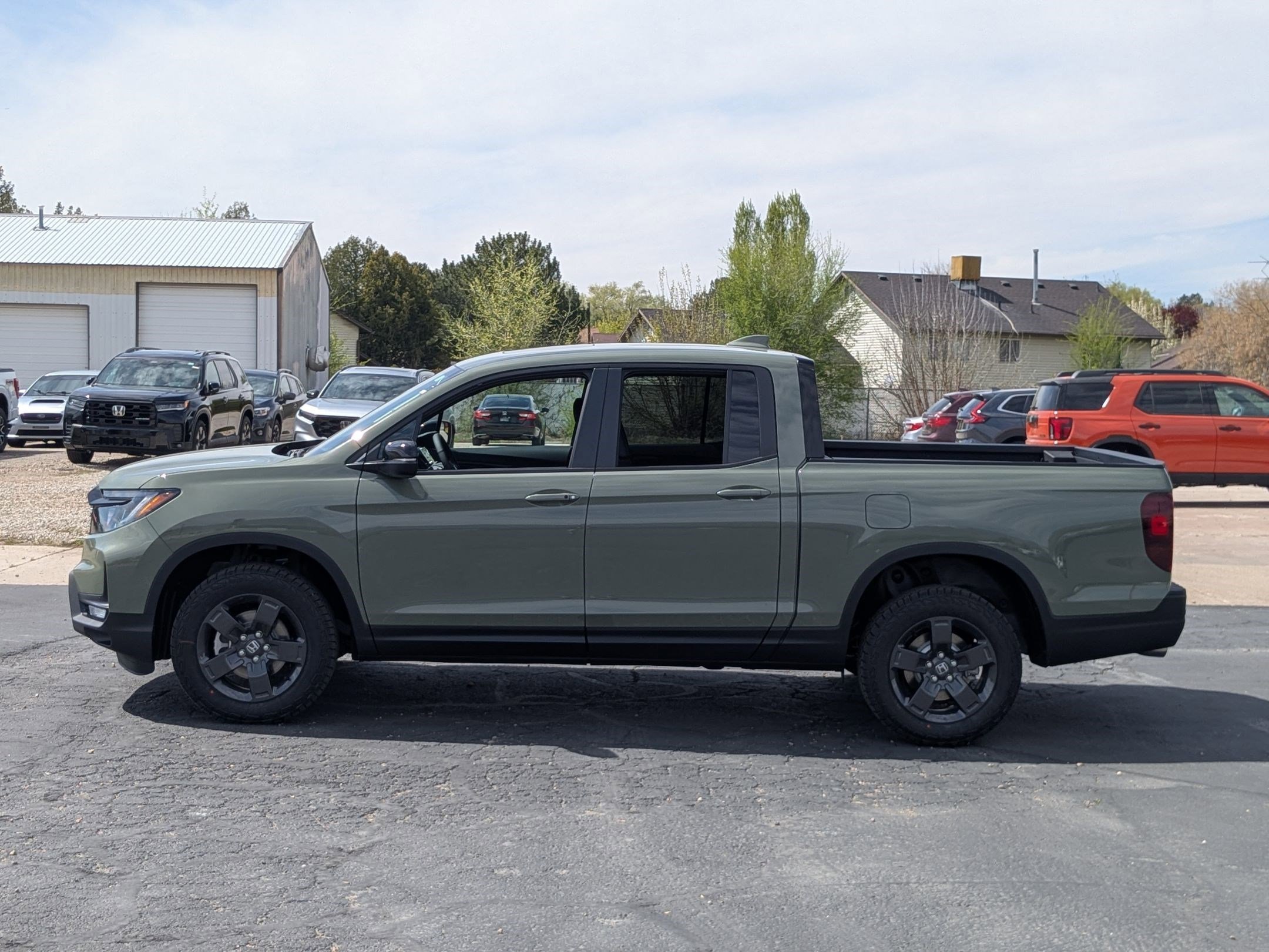 New 2026 Ash Green Metallic Honda TrailSport image 7