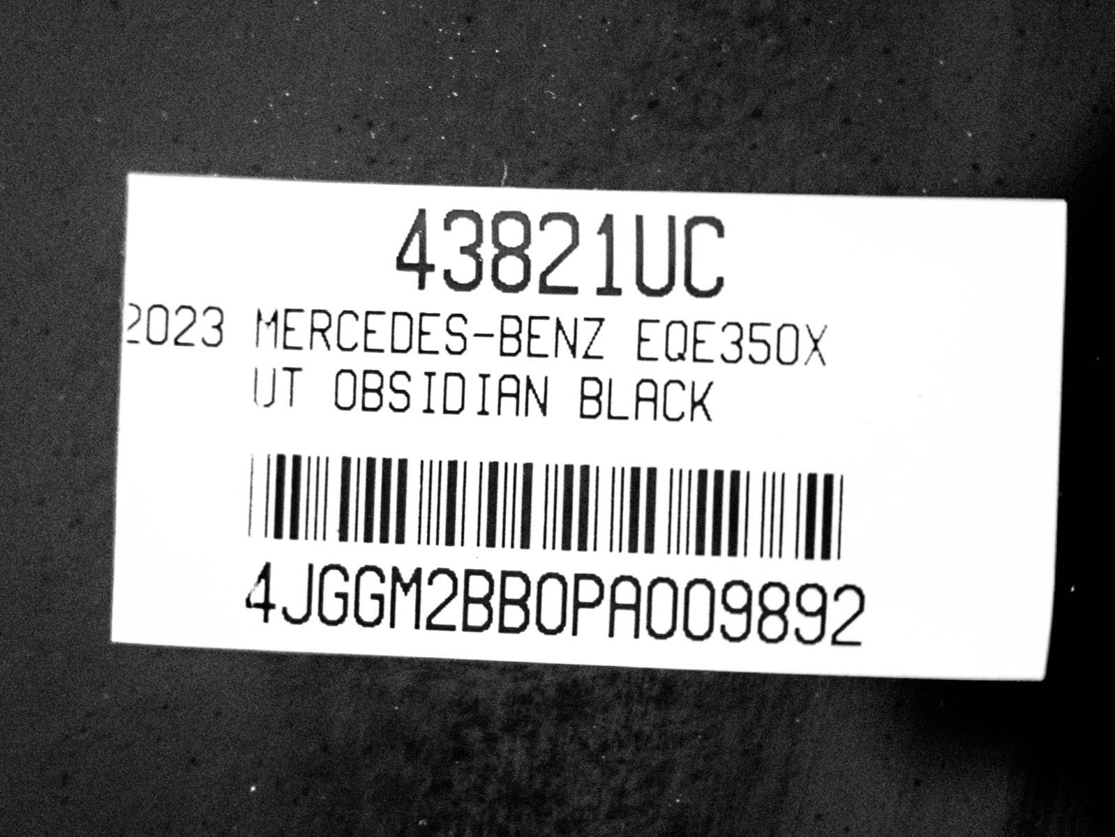 Certified Used 2023 Obsidian Black Metallic Mercedes-Benz EQE 350+ SUV image 26