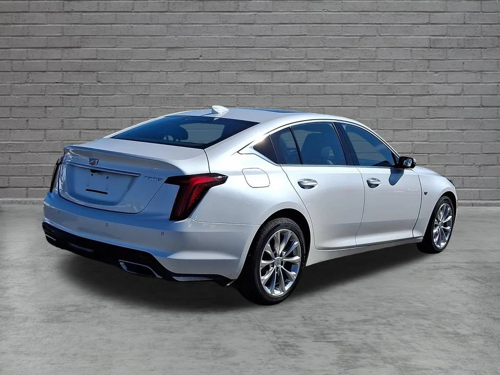Used 2020 Crystal White Tricoat Cadillac Premium Luxury image 12