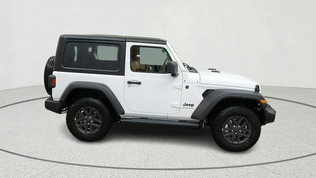 New 2026 Bright White Clear-Coat Exterior Paint Jeep Sport S image 11