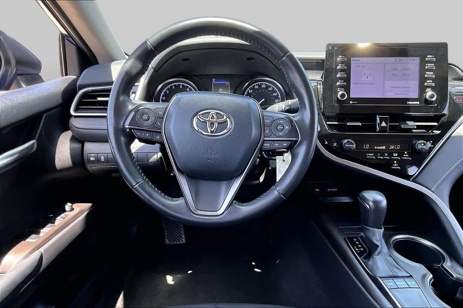 Used 2023 Reservoir Blue Toyota SE image 6